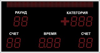 Табло для&nbsp;бокса общий вид