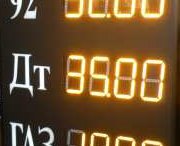 Светодиодное табло для&nbsp;АЗС