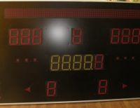 Спортивное табло для баскетбола среднего класса
