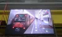 Видеоэкран Р5 на заводе