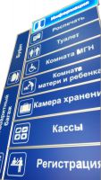 Световое табло - указатель для мест общественного пребывания
