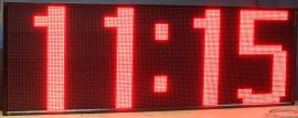 Часы табло с термометром IT640