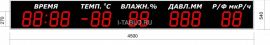 Метеотабло 4000х540 мм.