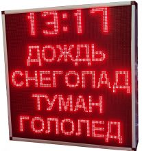 Табло погодных условий серии IT 1010x850R Т
