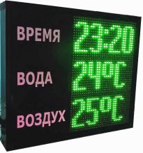 Табло для бассейна №1 (sm-G)