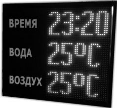 Табло для бассейна №1 (sm-W)